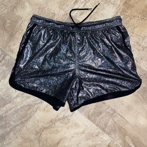 Metallic colorful swimsuit